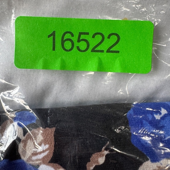 WHBM Sleeveless Black Floral‎ Mini Dress Ruffle Collar Size Medium Whimsigoth - Picture 13 of 13